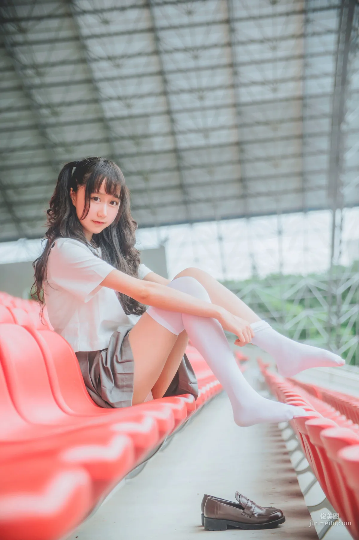 木綿綿OwO《灰色JK制服》 [COSER美女] 寫真集 29