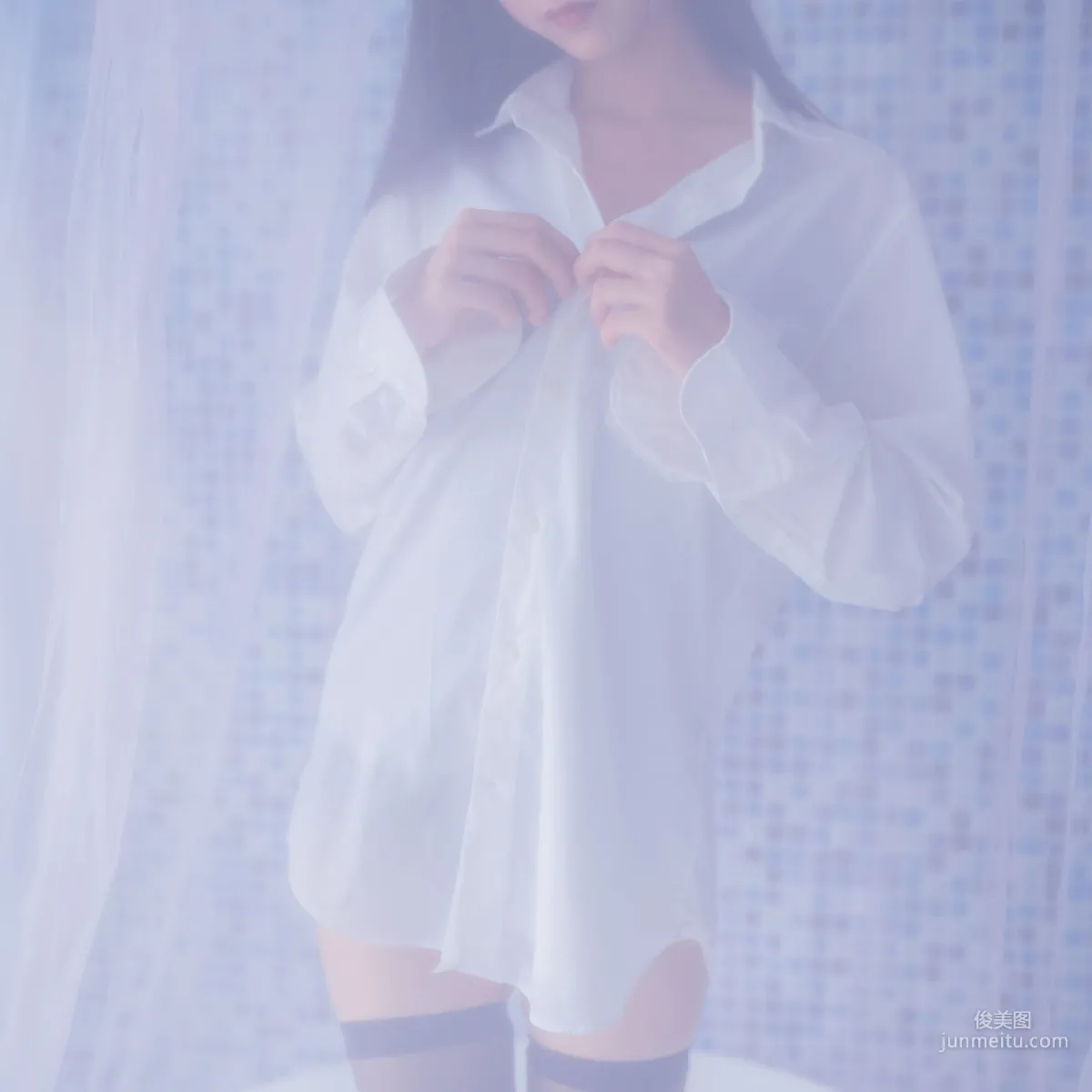 木绵绵《白衬衫黑丝死库水》 [COSER美女] 写真集5