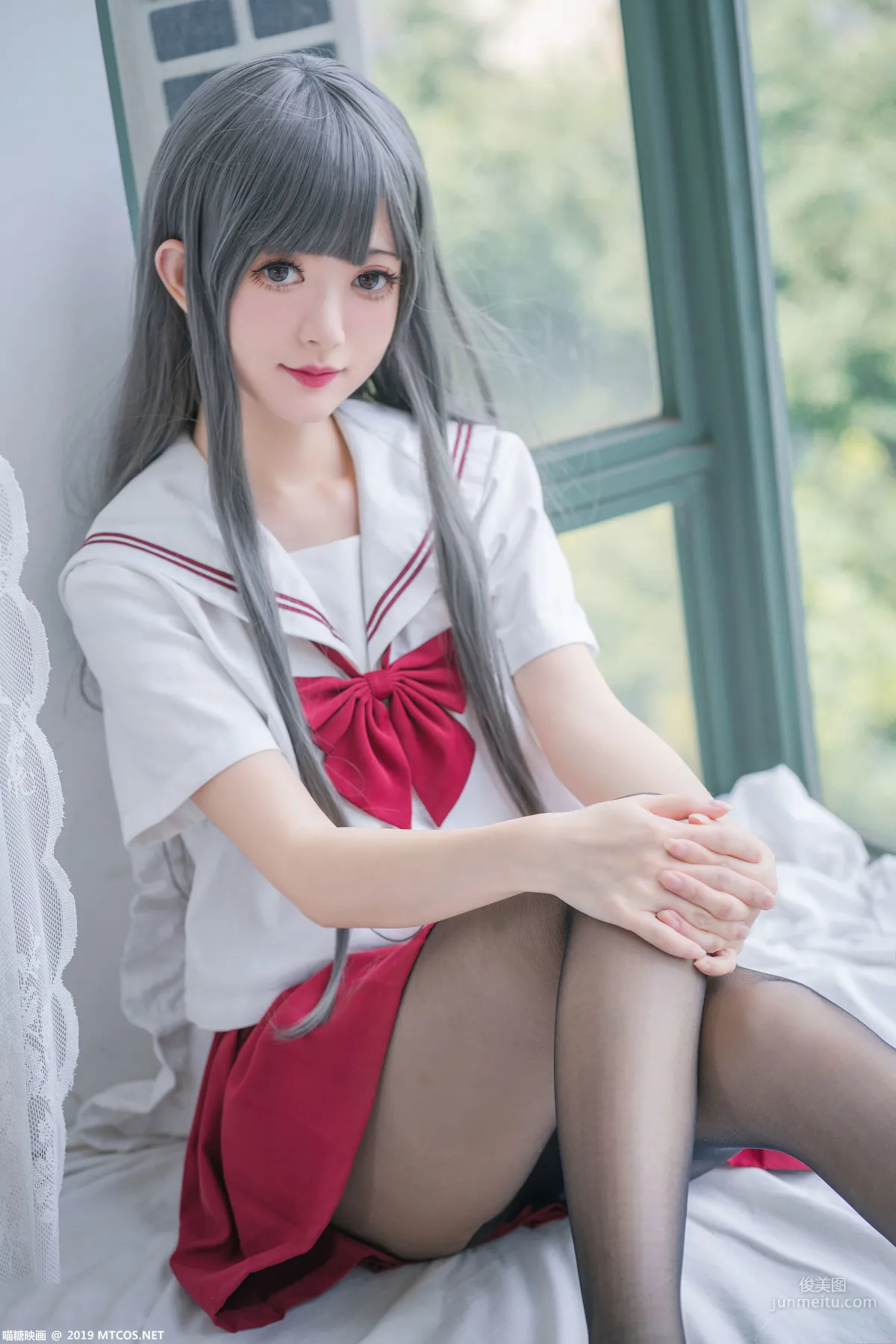《白发魔女》 [喵糖映画] VOL.017 写真集33
