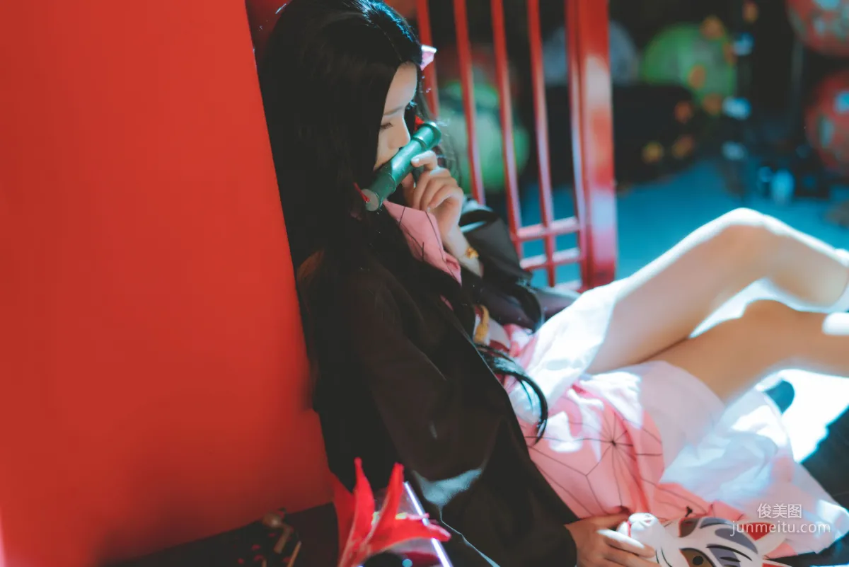 Ying Taomiao, Kamado Nezuko [Cosplay Beauty] Photo Set photo 20