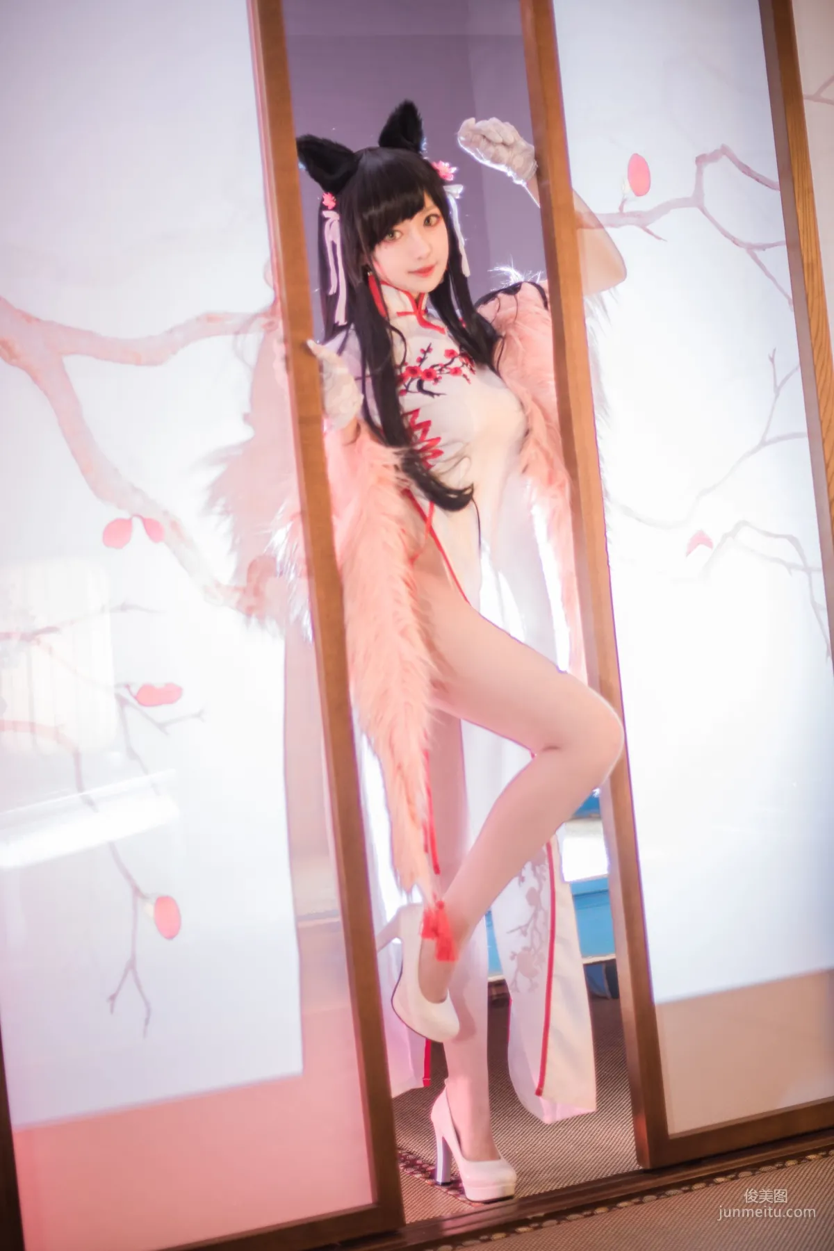 Shika Xiao Lulu, Atago Qipao [Cosplay] Photo Set photo 20