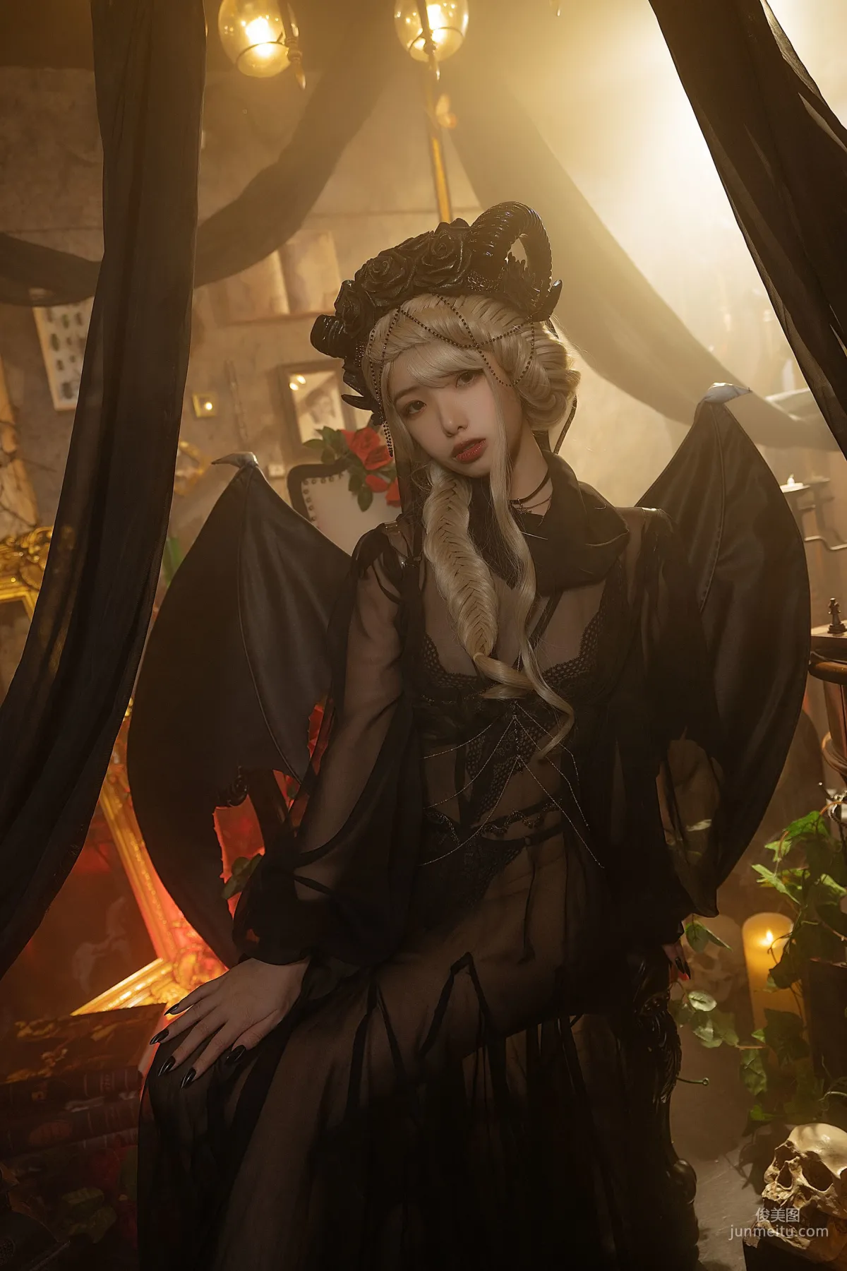 雯妹《魅魔 gothic devil》 [COSPLAY福利] 寫真集 1
