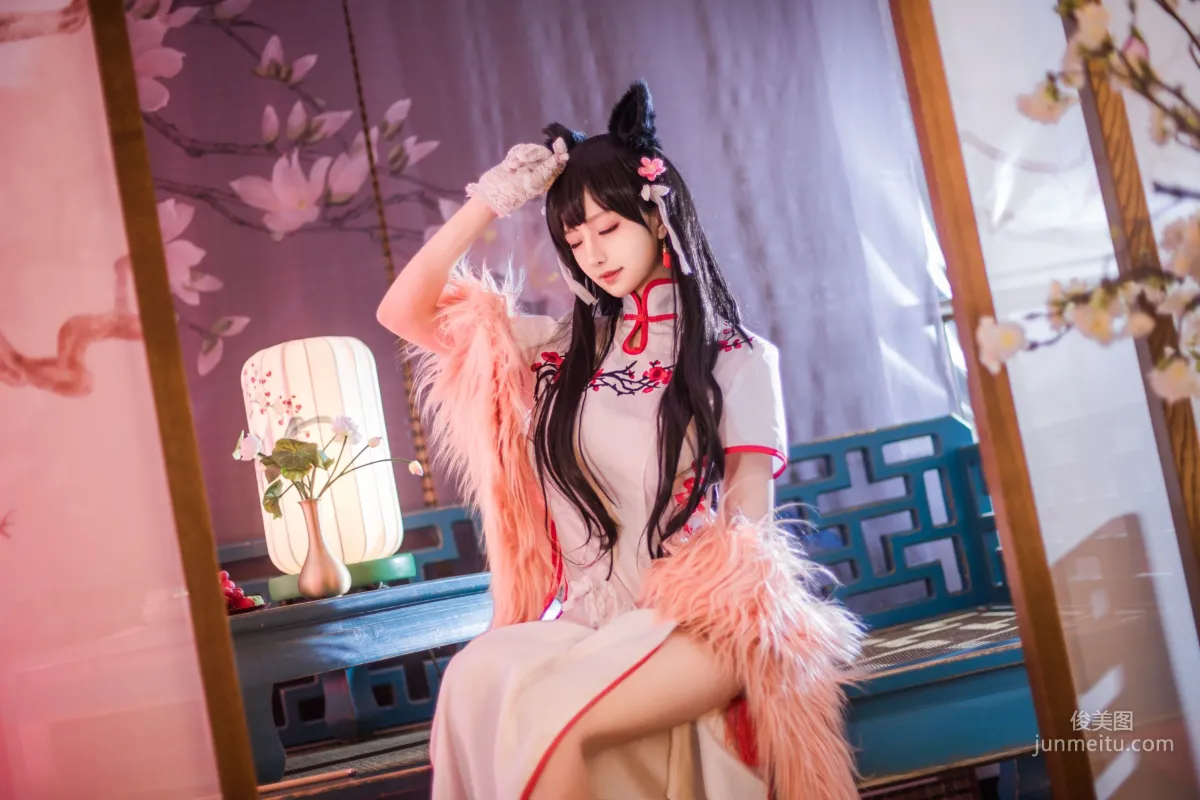 Shika Xiao Lulu, Atago Qipao [Cosplay] Photo Set photo 7