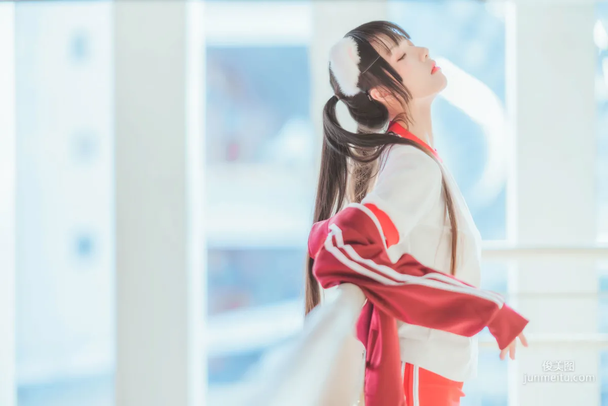 桜桃喵《红色体操服》 [COSPLAY美女] 写真集20