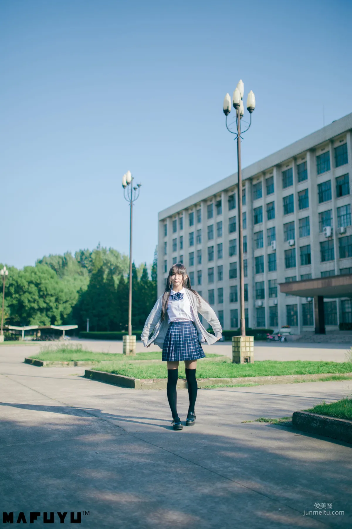 Shenle Banzhen Dong, Sunny School Uniform Series [COSPLAY Beauty] Photo Set photo 10