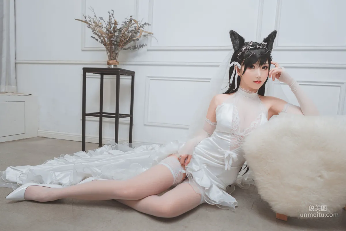 面饼仙儿《爱宕花嫁》 [福利COSPLAY] 写真集16