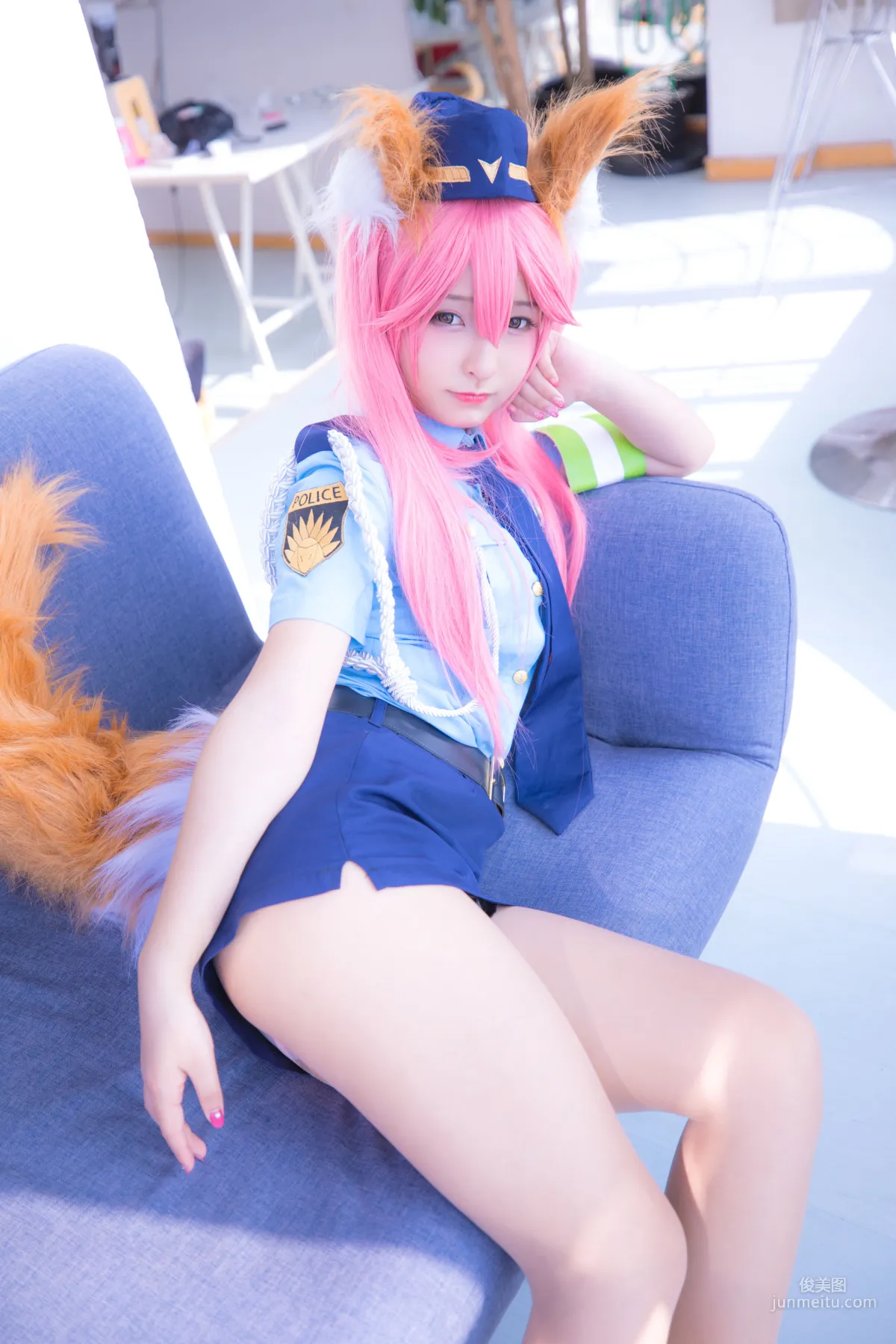 COSER Shenle Banzhen Dong, Can You Arrest Me Later? [Cosplay] Photo Set photo 46