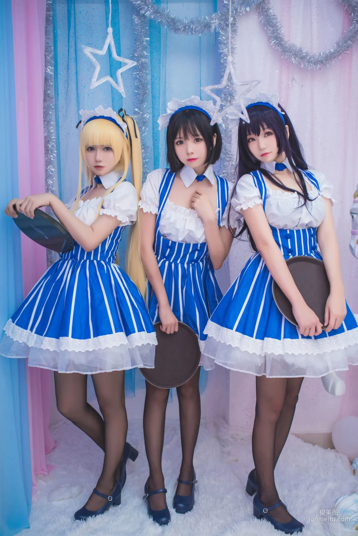 白金Saki《女仆》[COSPLAY福利] 寫真集 17