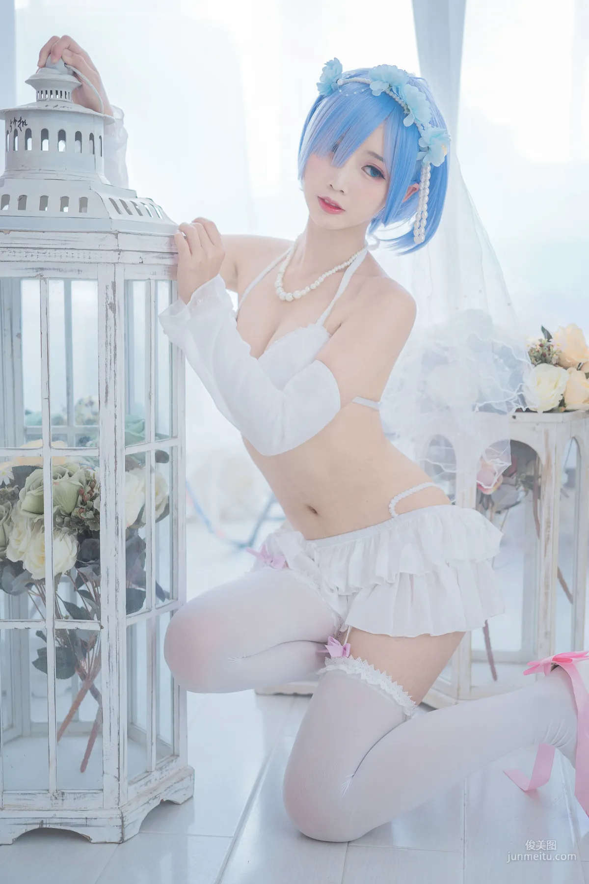 Mianbing Xianer Bride Rem [Cosplay] Photo Set photo 6