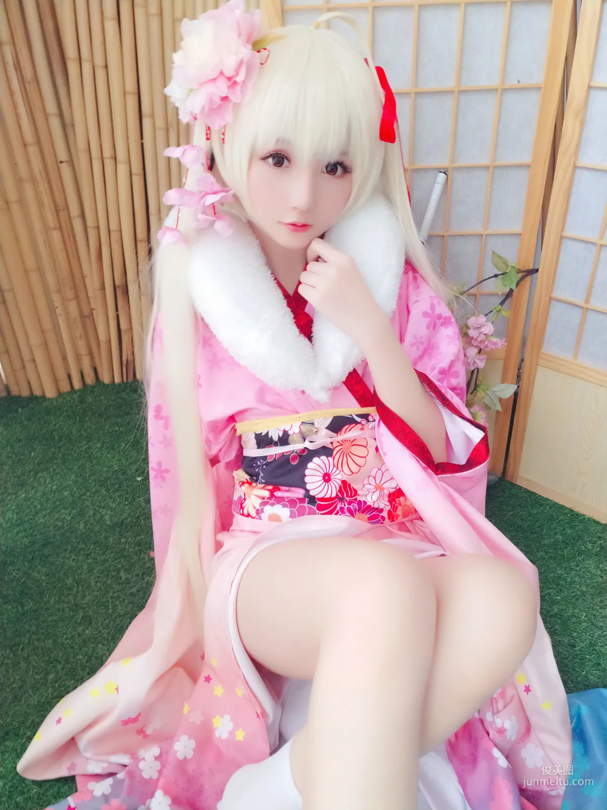 星之遲遲《粉紅泡泡包》 [COSPLAY美女] 寫真集 55