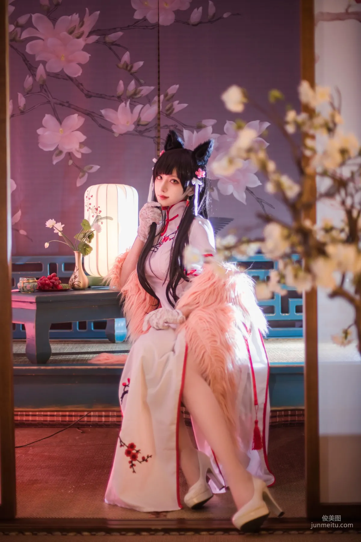 Shika Xiao Lulu, Atago Qipao [Cosplay] Photo Set photo 27