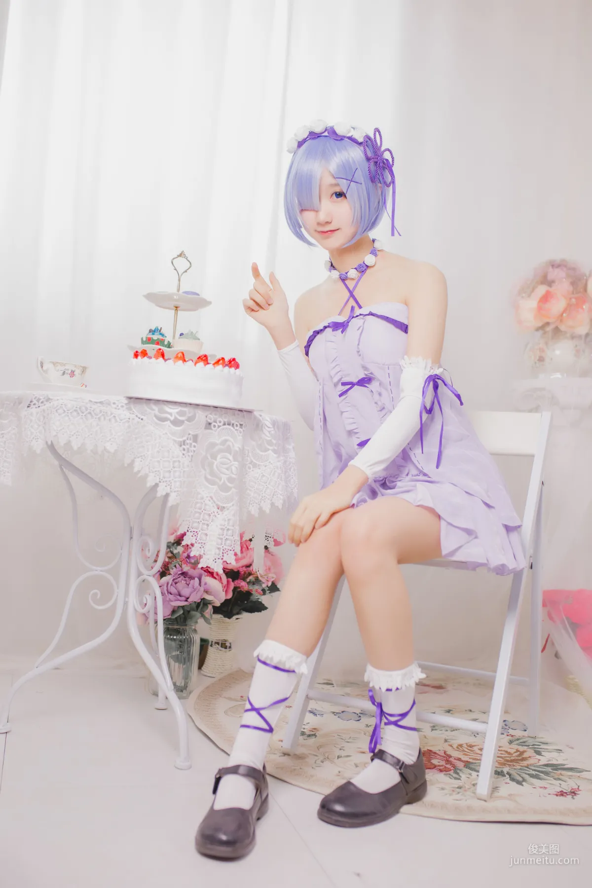 Mu Mianmian OwO, Rem Birthday [Coser Beauty] Photo Set photo 17