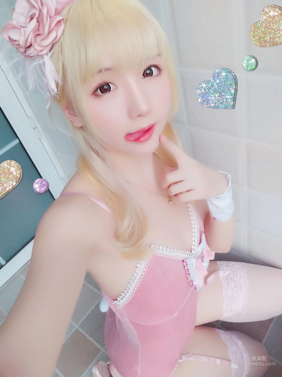 星之遲遲《粉紅泡泡包》 [COSPLAY美女] 寫真集 28