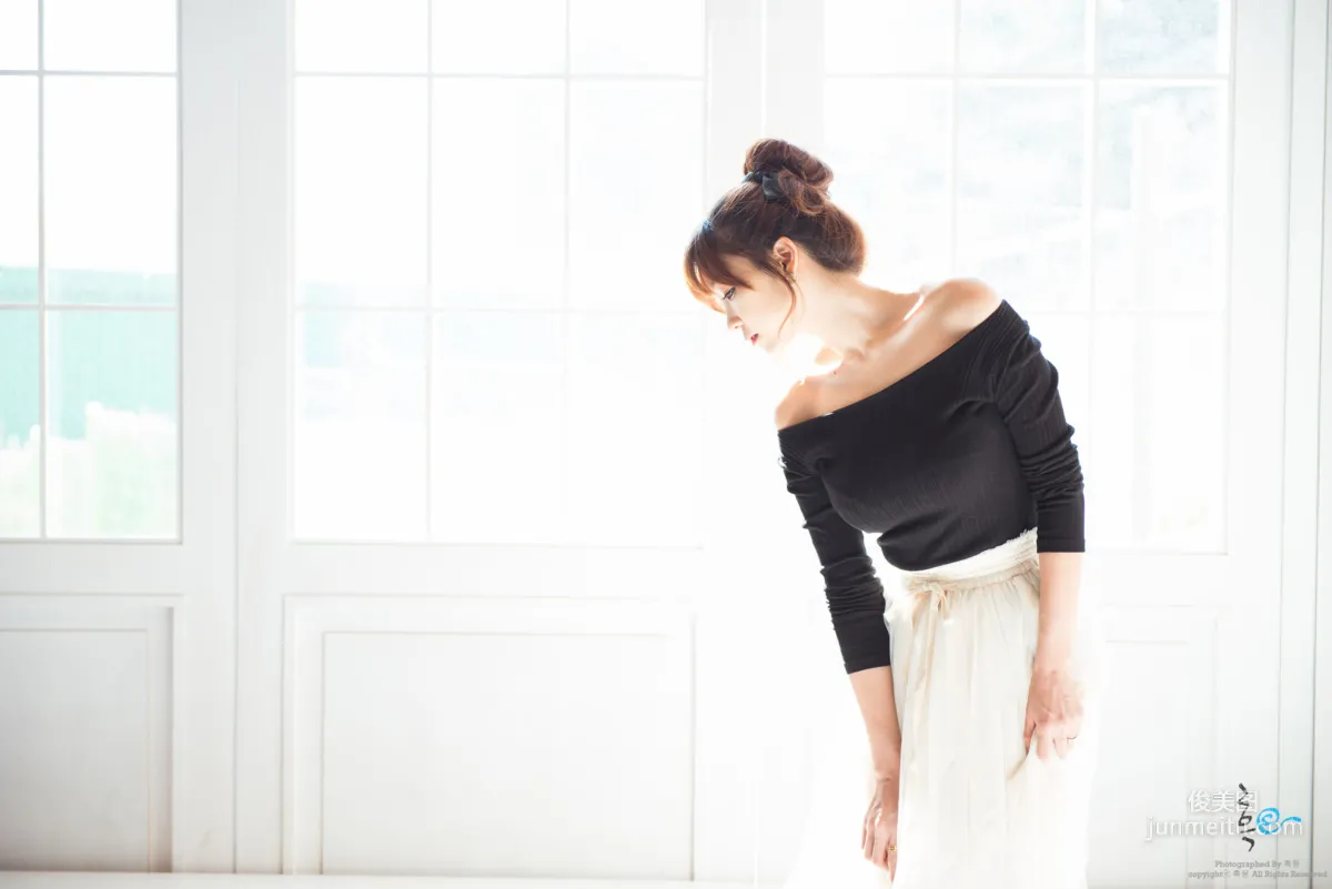 [韩国美女] 李恩慧《白色淑女长裙》 写真集5