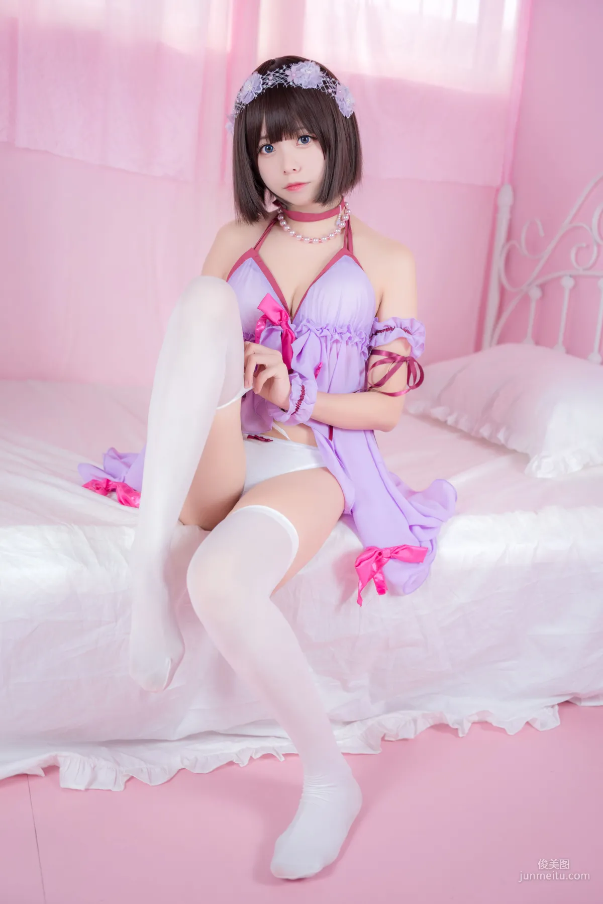 COSER Xiaoye Meizi w, Kato Megumi [Cosplay Beauty] Photo Set photo 5