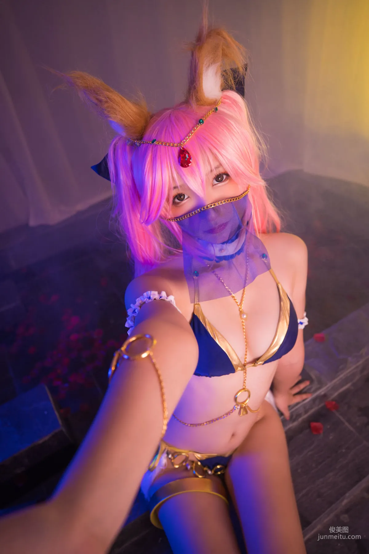 COSER Shenle Banzhen Dong 'Tamamo no Mae Dancer Mysterious Love' [Cosplay] Photo Set photo 3