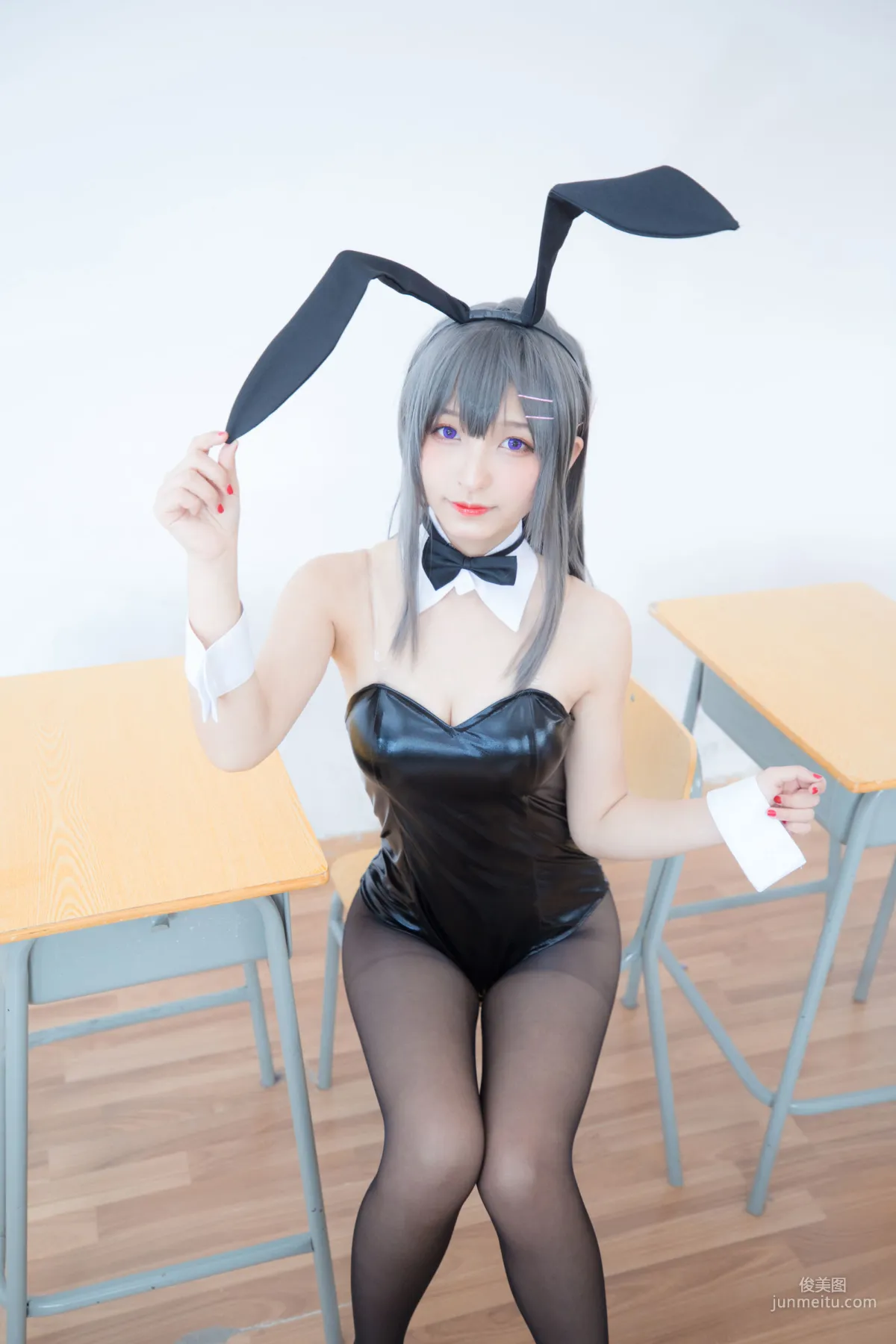 Coser Shenle Banzhen Dong 'Sakurajima Mai' [Cosplay] Photo Set photo 4