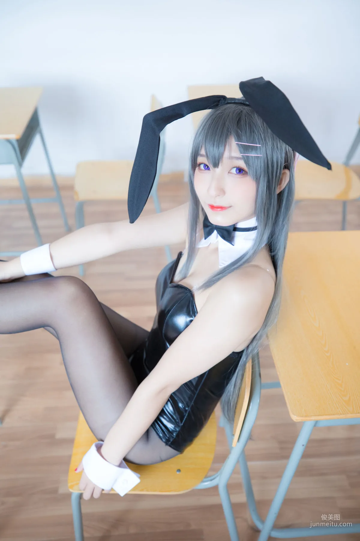 Coser Shenle Banzhen Dong 'Sakurajima Mai' [Cosplay] Photo Set photo 32