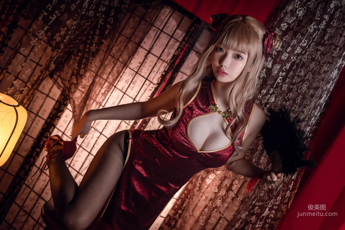 雯妹《黑丝T-back》  [COSPLAY福利] 写真集9