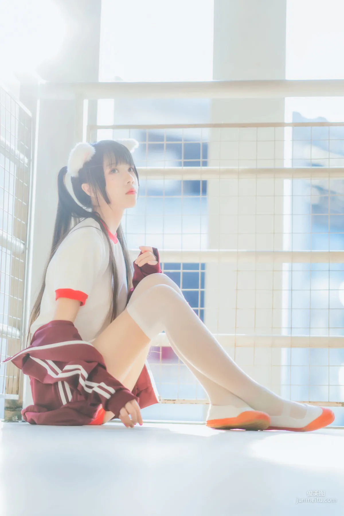 桜桃喵《红色体操服》 [COSPLAY美女] 写真集26