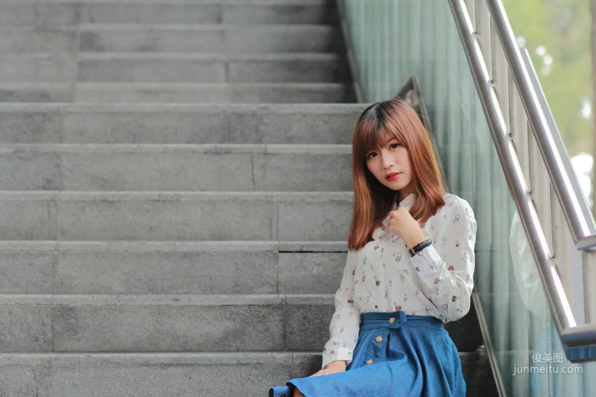 Uniform Girl Lin Wendi [Taiwan Beauties] Photo Set photo 7