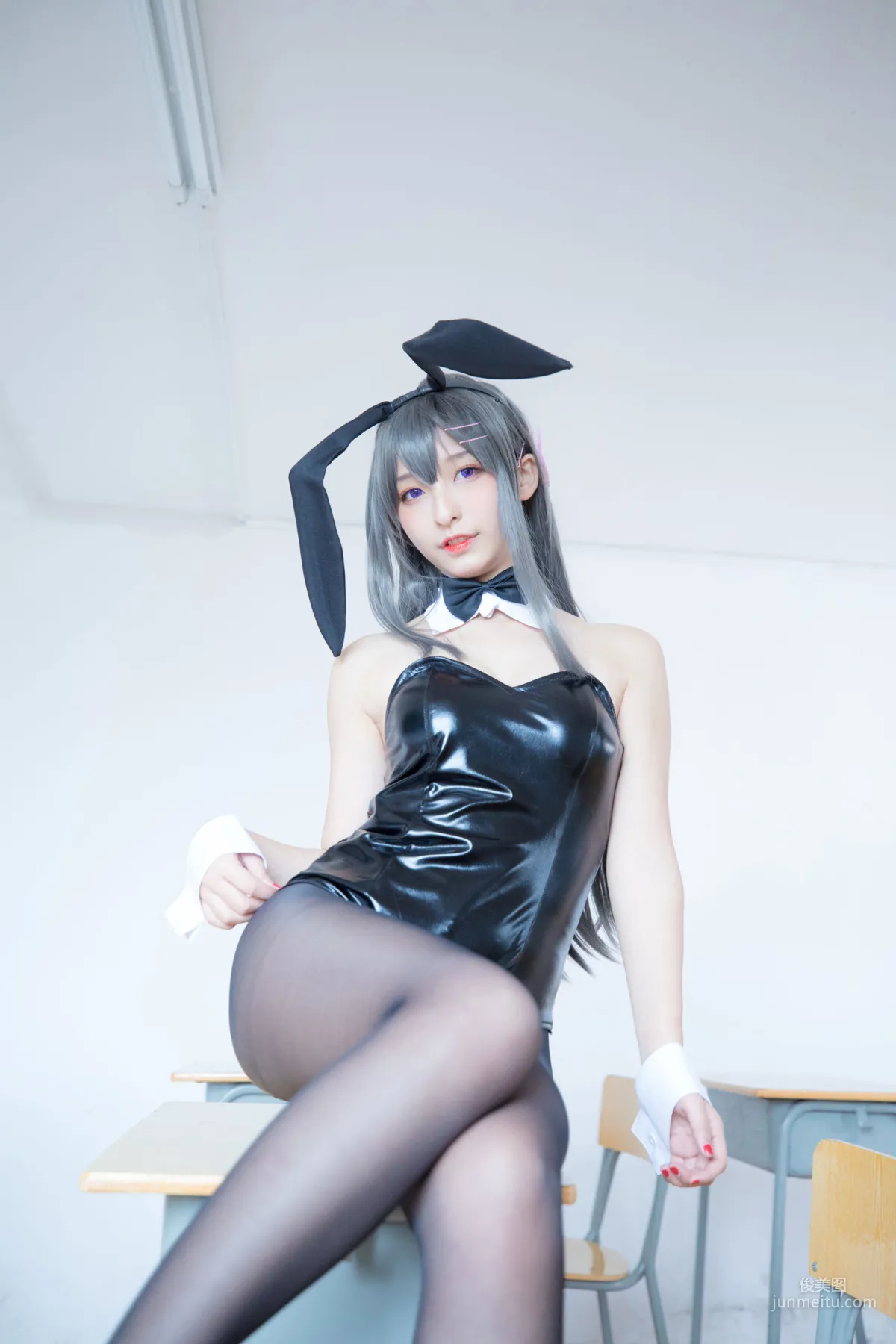 Coser Shenle Banzhen Dong 'Sakurajima Mai' [Cosplay] Photo Set photo 23