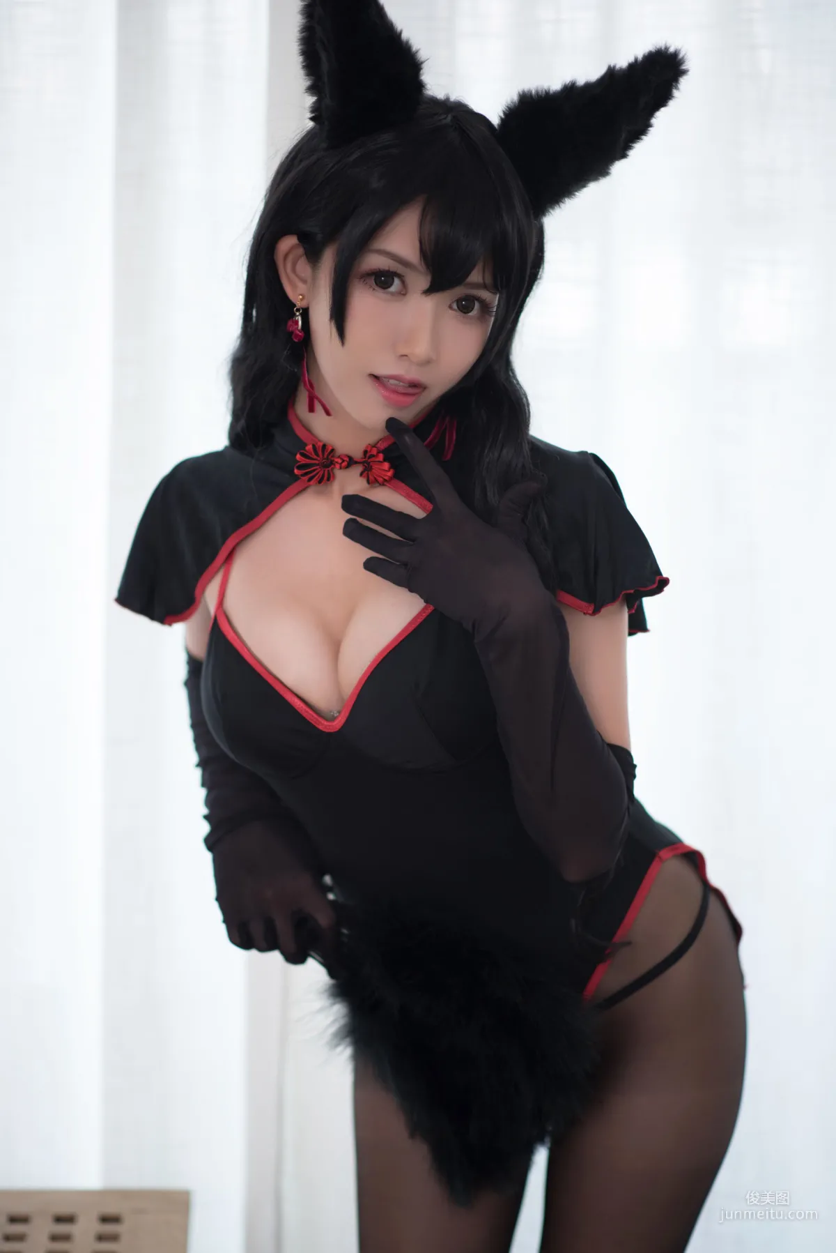 鳗魚霏兒《獸耳+黑絲》 [COSPLAY美女] 寫真集 6