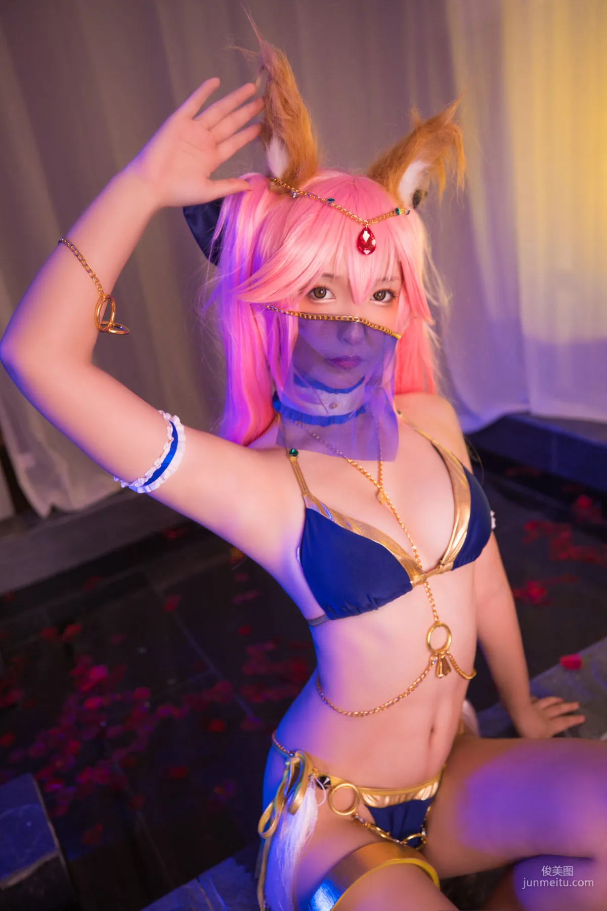 COSER Shenle Banzhen Dong 'Tamamo no Mae Dancer Mysterious Love' [Cosplay] Photo Set photo 2