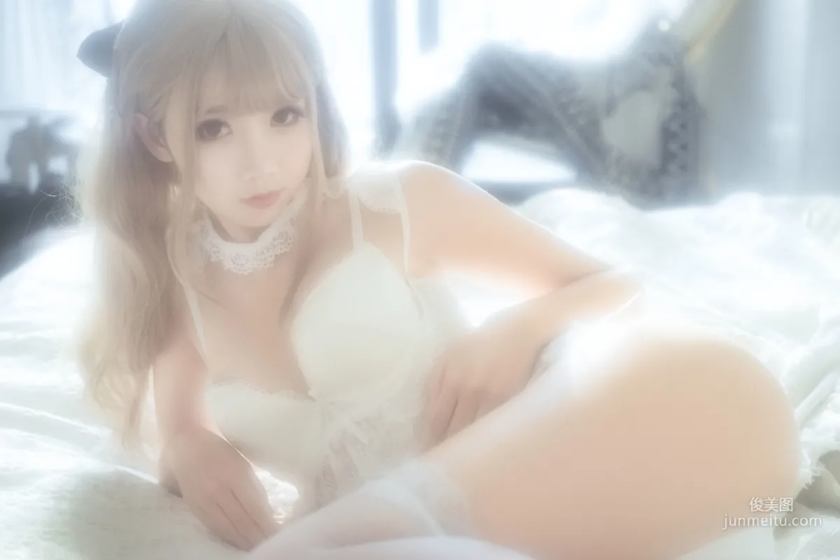 COSER Mianbing Xianer, Retro Lingerie Set [Cosplay] Photo Set photo 20