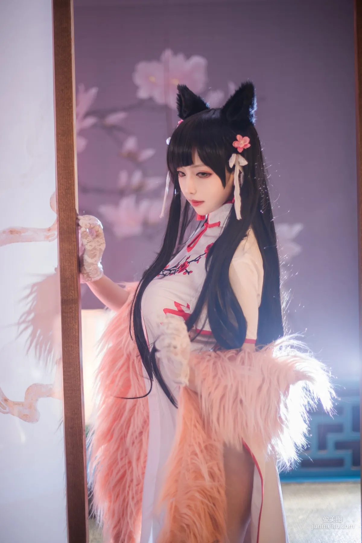 Shika Xiao Lulu, Atago Qipao [Cosplay] Photo Set photo 26