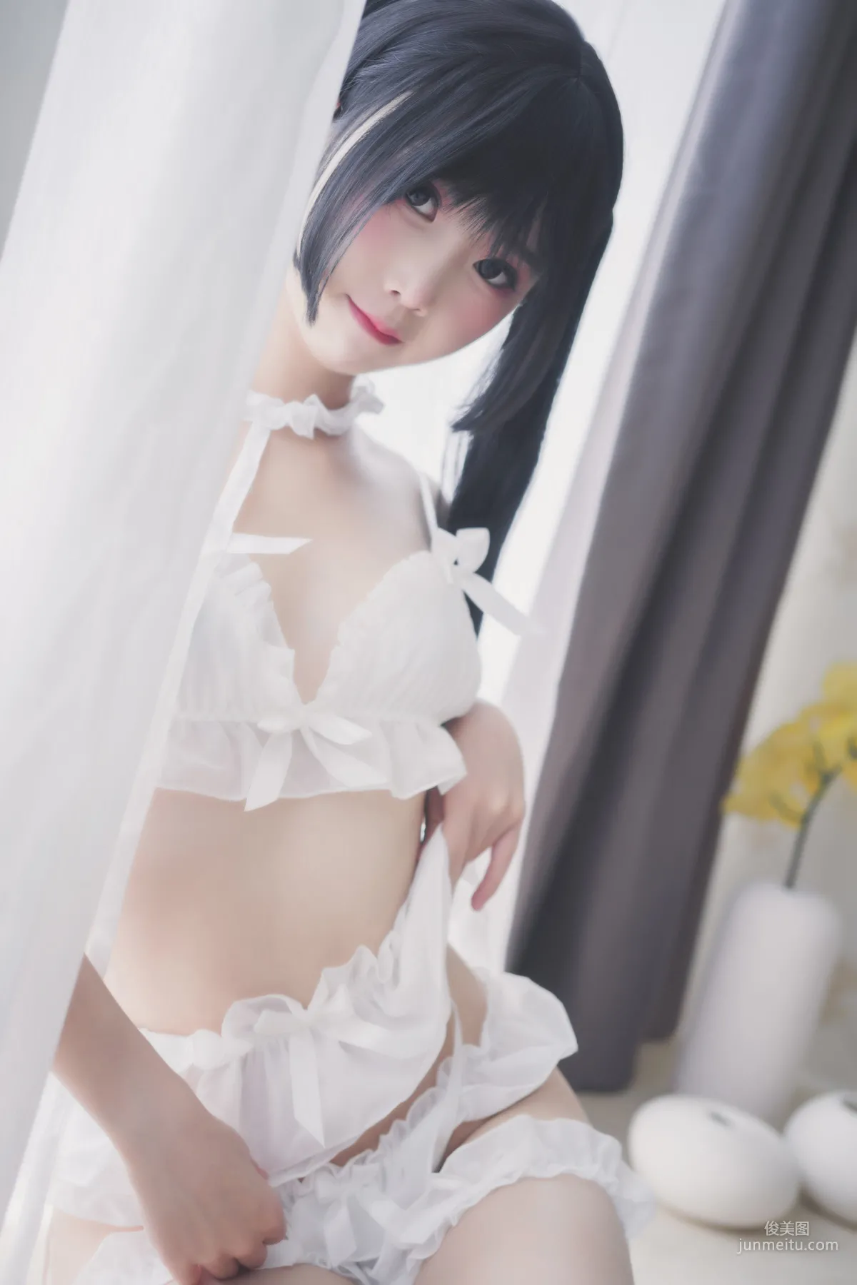 Mianbing Xianer Girl in the Brain White Underwear [Cosplay Collection] Photo Set photo 8