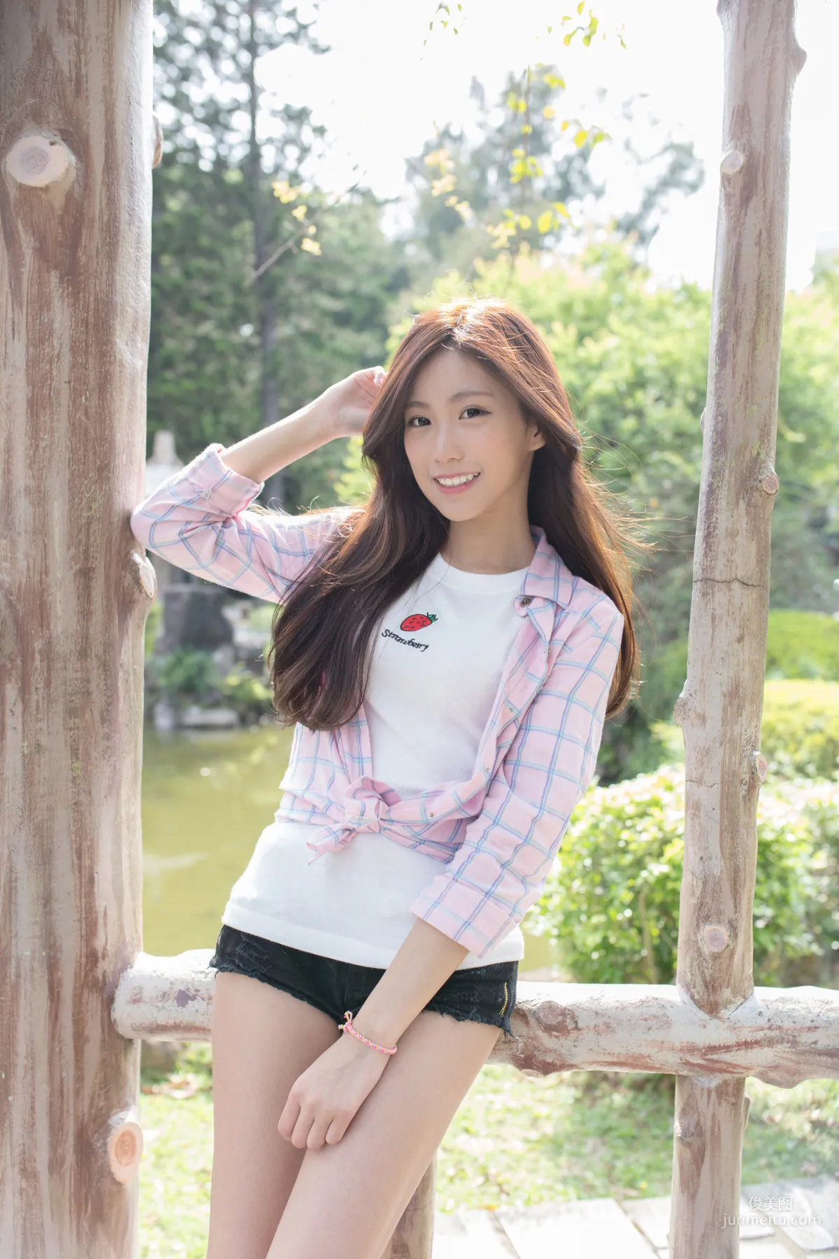 Zhang Chushan, Taipei Zhongshan Station McDonald's, School Beauty Goddess Park Fresh Outdoor Shoot Photo Set photo 14