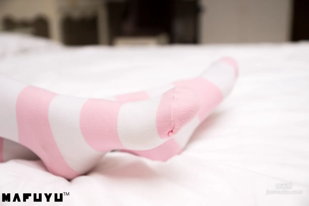Shenle Banzhen Dong, Pink and White Stripes Series [Cosplay Collection] Photo Set photo 88