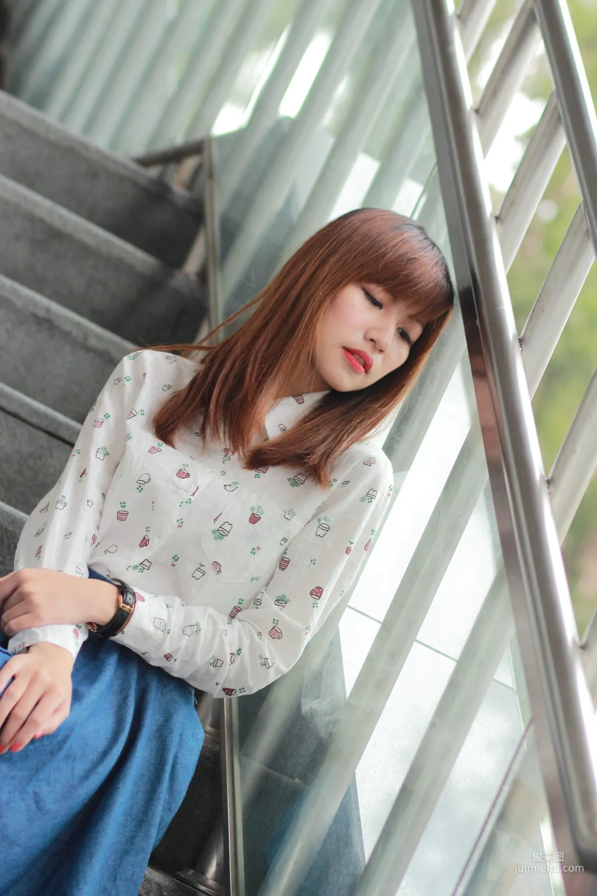 Uniform Girl Lin Wendi [Taiwan Beauties] Photo Set photo 8