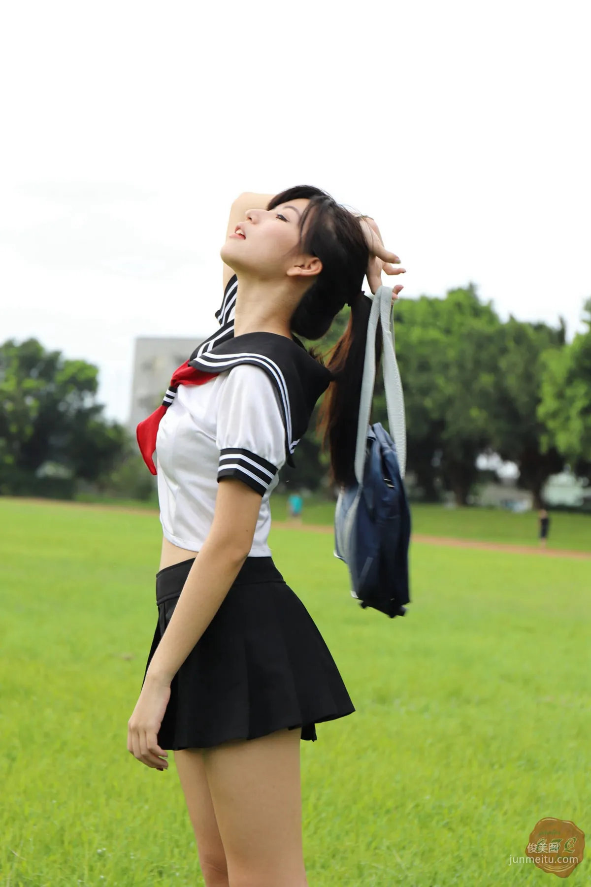 Uniform Girl Lin Wendi [Taiwan Beauties] Photo Set photo 42