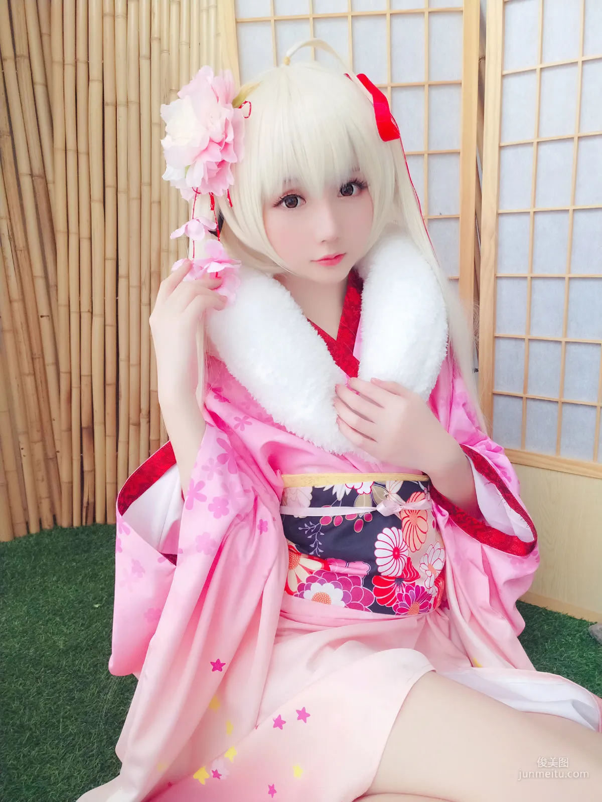 星之遲遲《粉紅泡泡包》 [COSPLAY美女] 寫真集 54