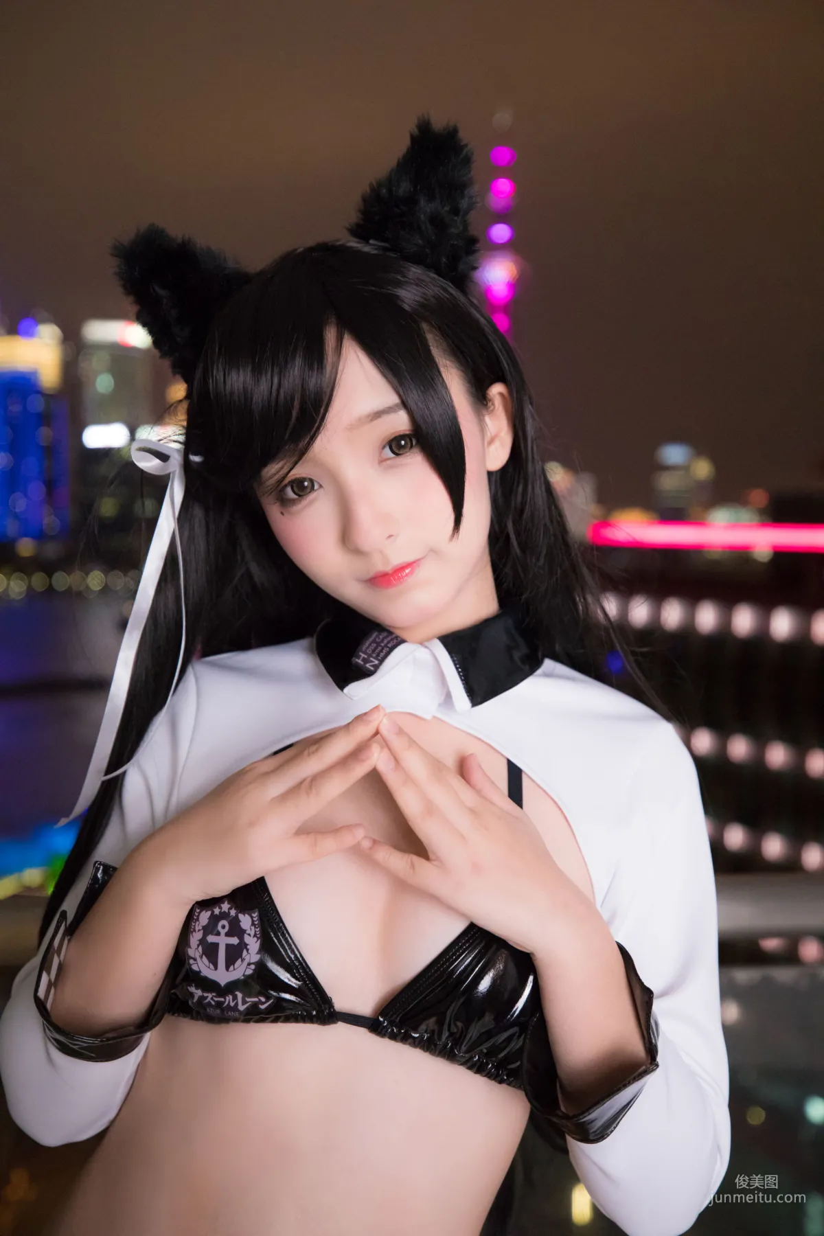 Shenle Banzhen Dong, ATAGO-LATEX VER (Latex Stockings) [Cosplay Bonus] Photo Set photo 41