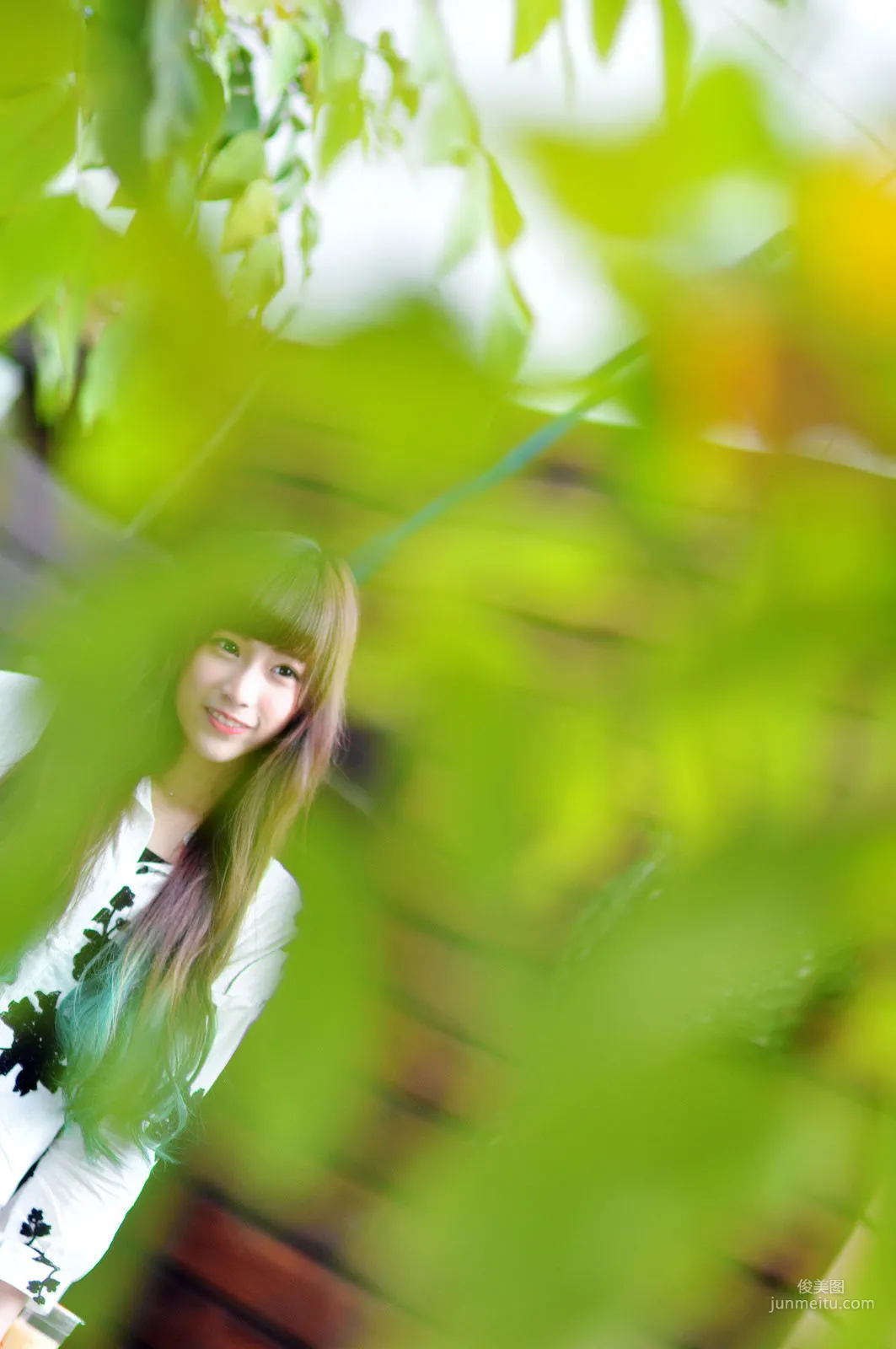 Zhang Chushan, Taipei Zhongshan Station McDonald's, School Beauty Goddess Park Fresh Outdoor Shoot Photo Set photo 39