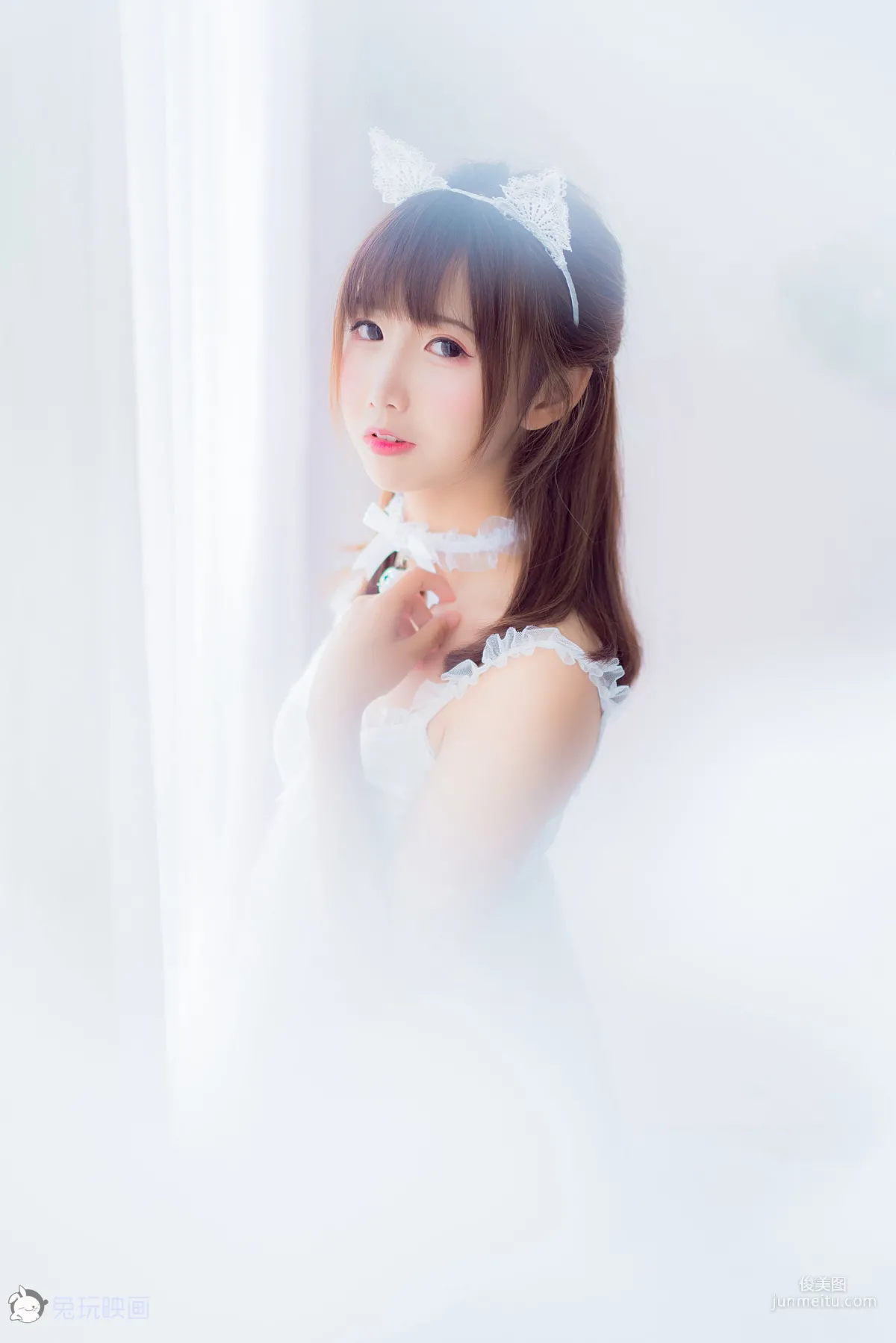 面餅仙兒《吊帶睡衣》 [福利COSPLAY] 寫真集 41