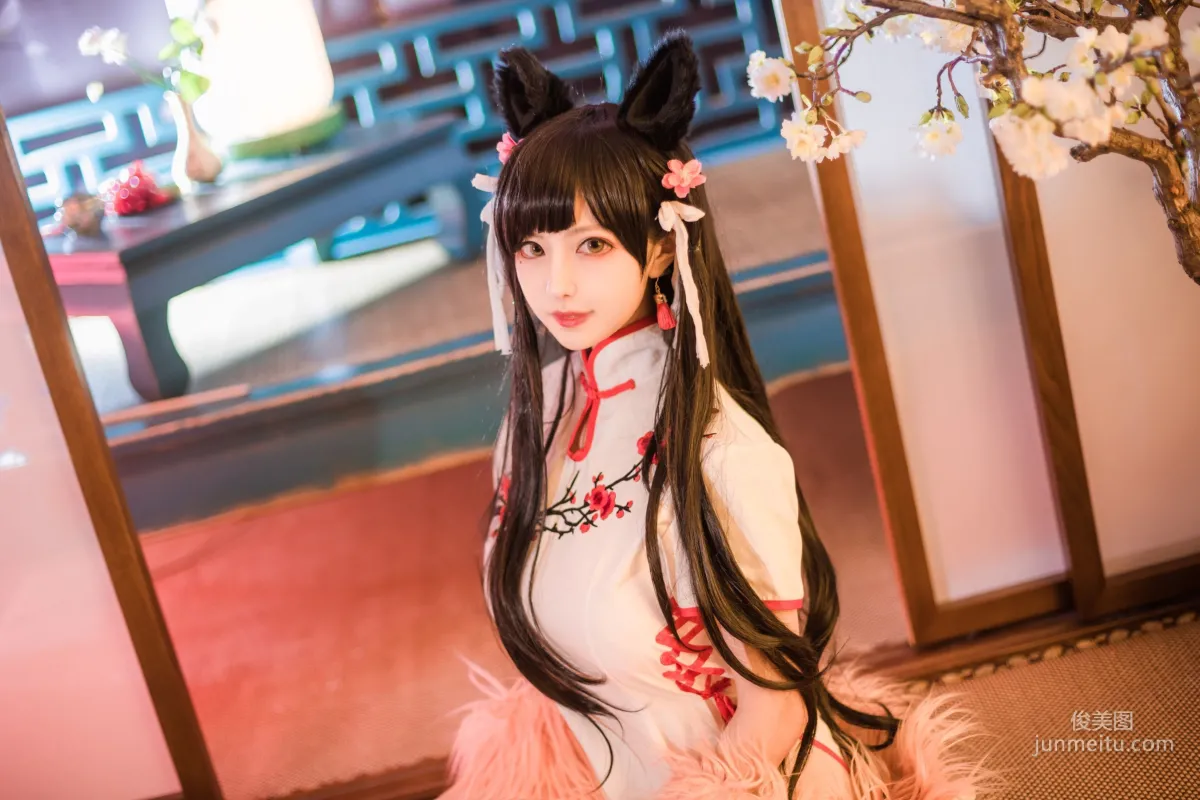 Shika Xiao Lulu, Atago Qipao [Cosplay] Photo Set photo 15