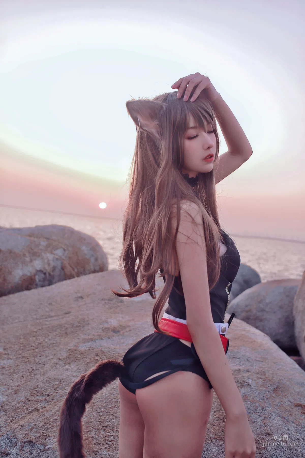 Shika Xiao Lulu, Sky Fire Swimsuit [Web Idols] Photo Set photo 6
