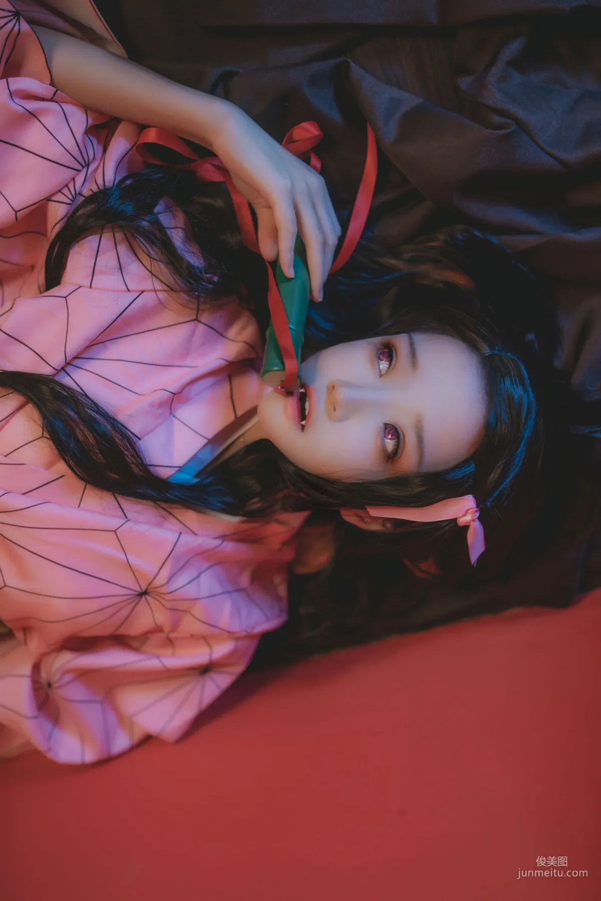 桜桃喵《灶门祢豆子》 [COSPLAY美女] 写真集2