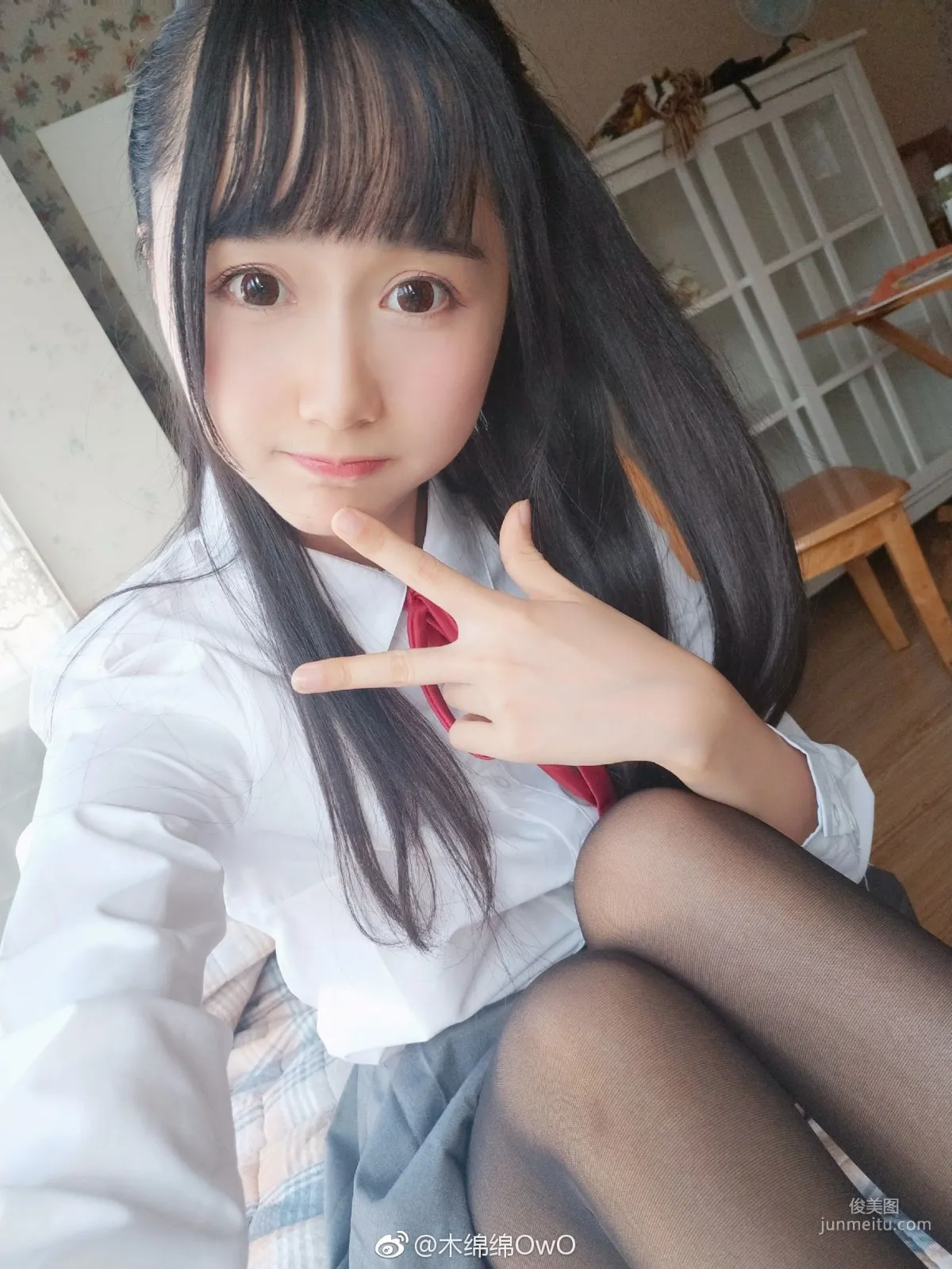 Cute Girl Mu Mianmian OwO, Weibo Life Selfies [Cosplay Beauty] Photo Set photo 60