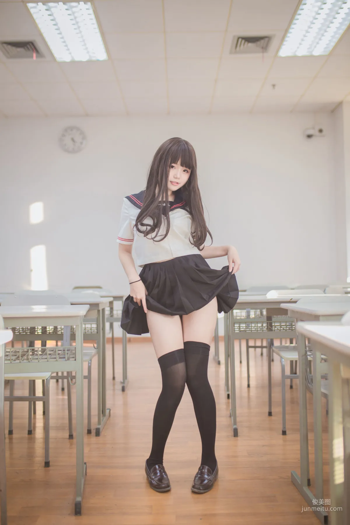 Yoko宅夏Cos《黑絲JK》 [COSPLAY美女] 寫真集 34
