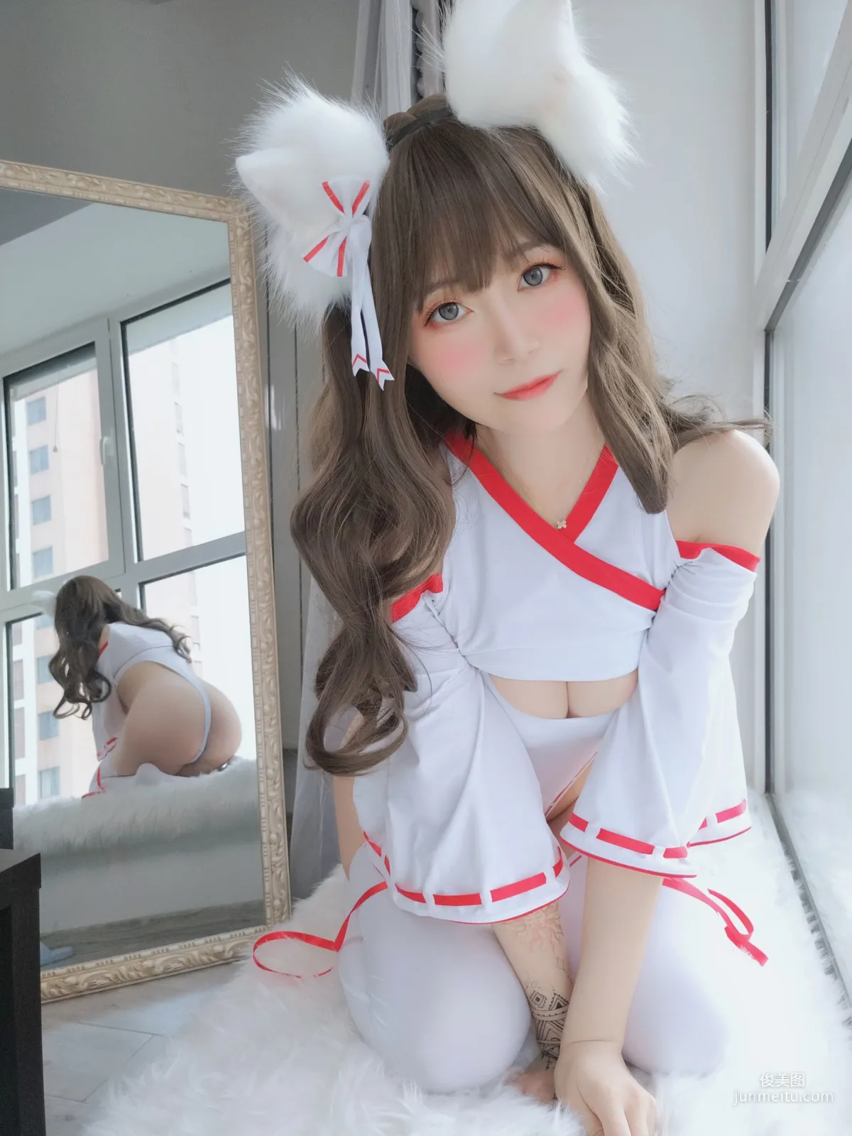 COSER Baiyin 81, The Little Fox Raised at the Shrine [Web Idols] Photo Set photo 33