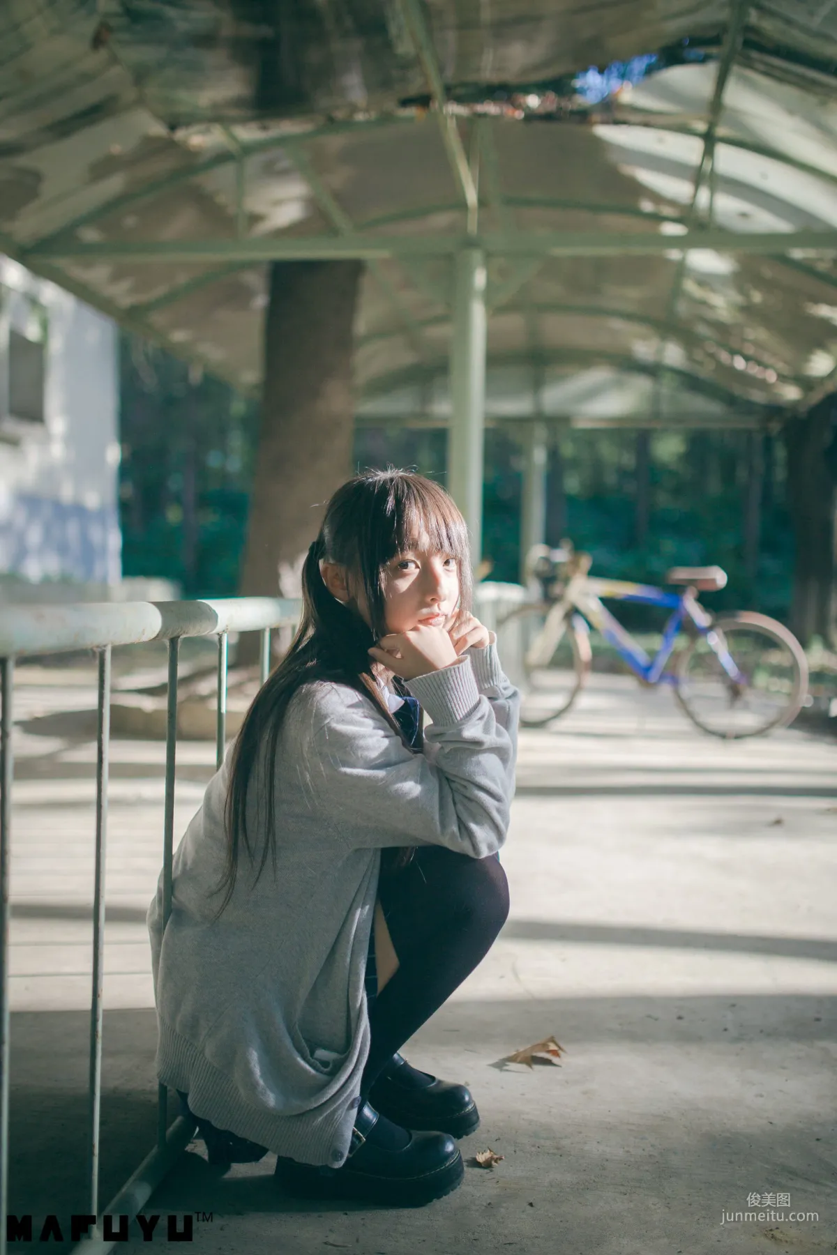 Shenle Banzhen Dong, Sunny School Uniform Series [COSPLAY Beauty] Photo Set photo 41