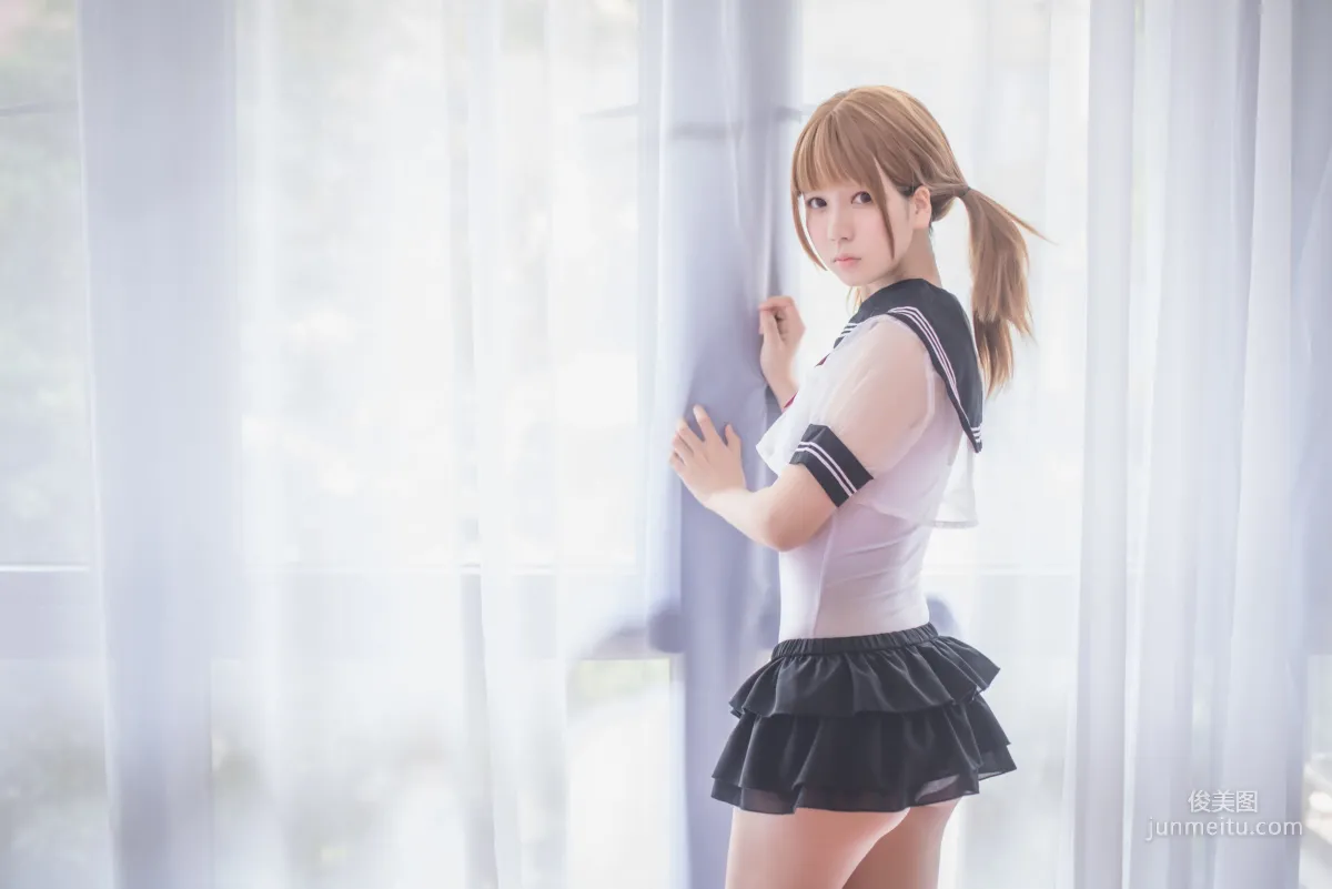 白金Saki《學生服》 [COSPLAY福利] 寫真集 2