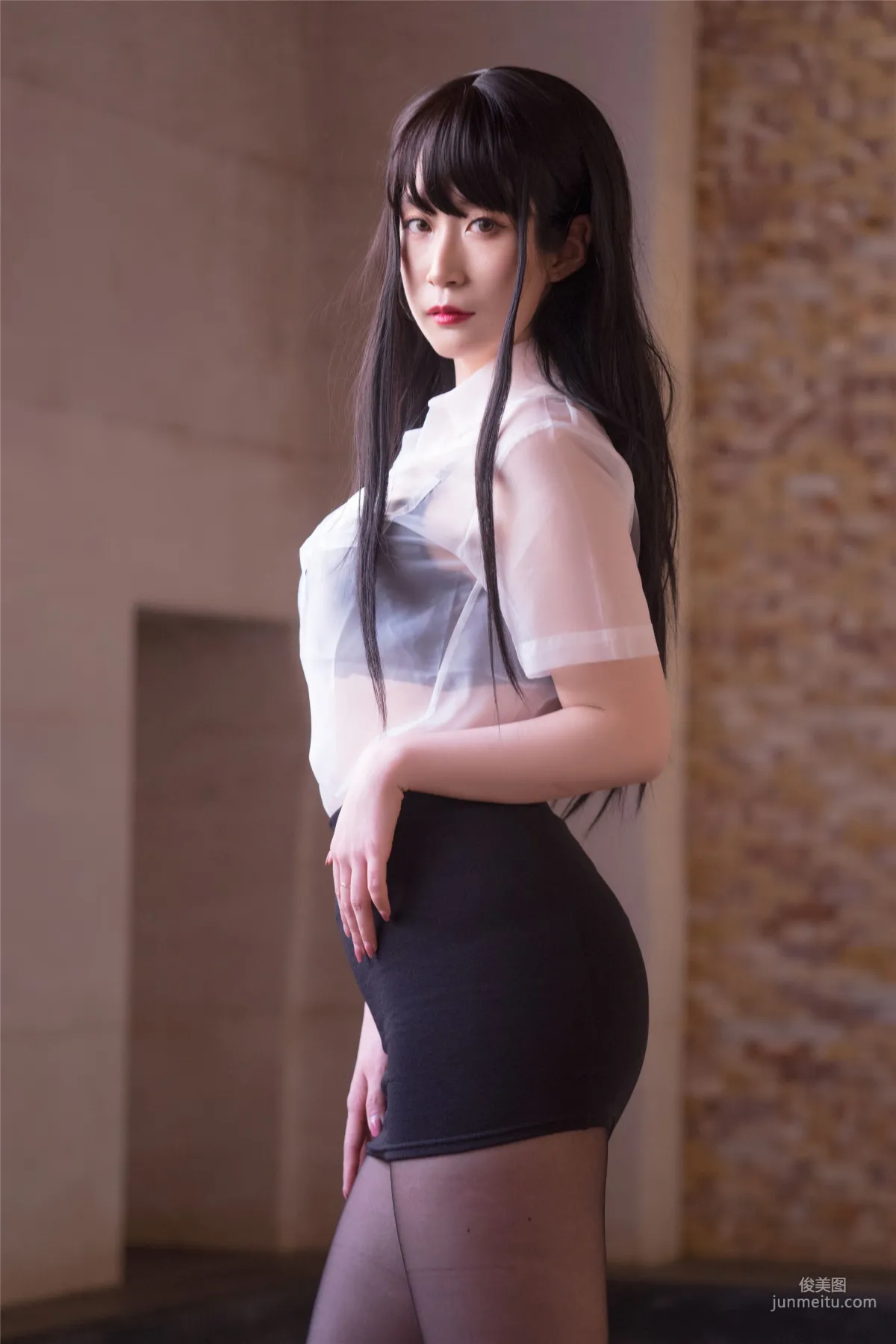 COSER Baiyin 81 & Yao Yaole, Sisters Silk Seduction [Cosplay Bonus] Photo Set photo 98