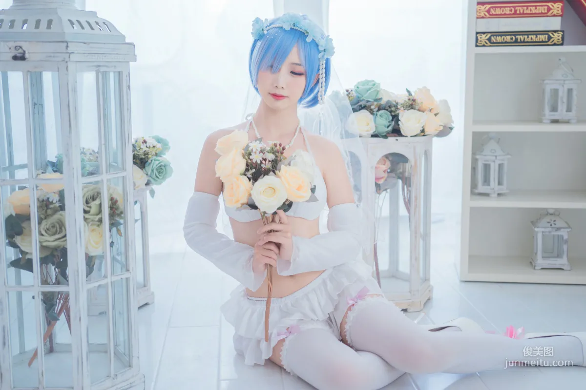 Mianbing Xianer Bride Rem [Cosplay] Photo Set photo 9