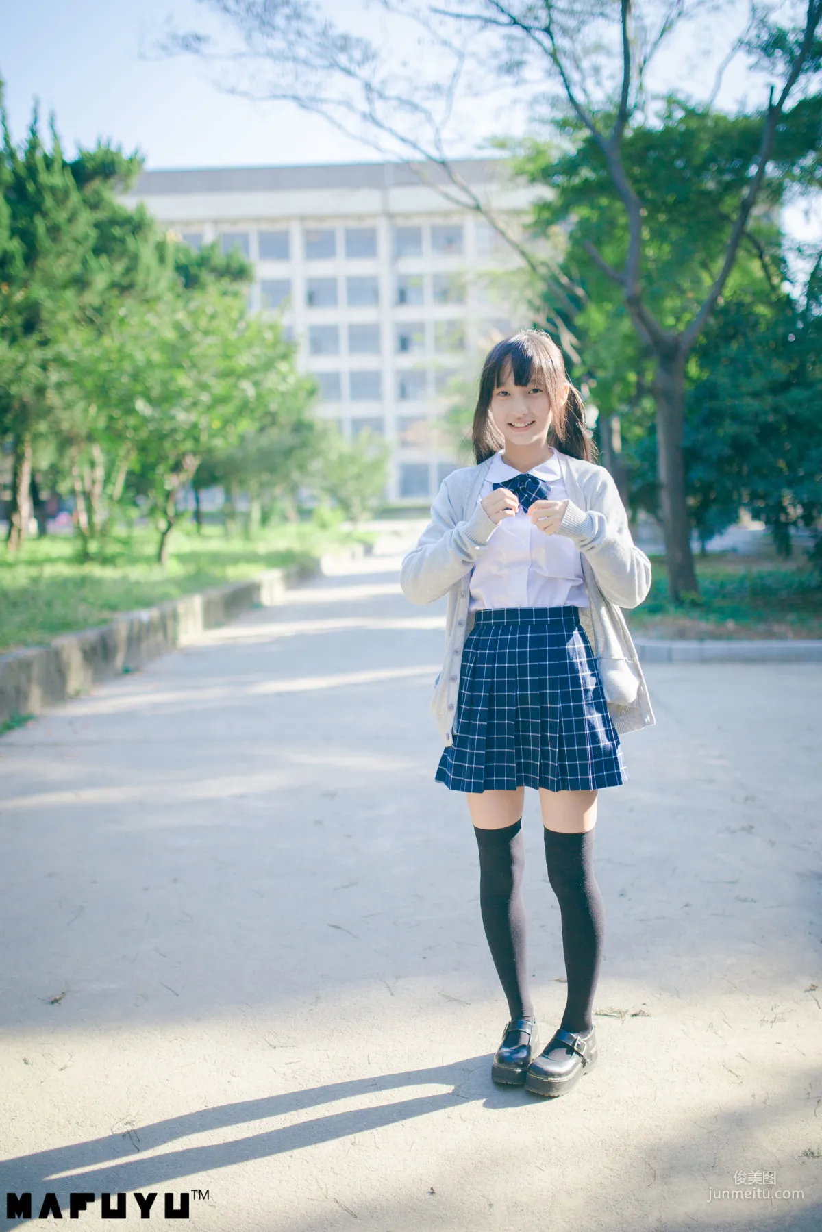 Shenle Banzhen Dong, Sunny School Uniform Series [COSPLAY Beauty] Photo Set photo 1